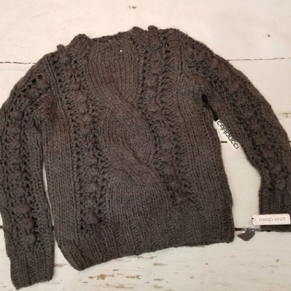 HANDKNIT THICK SOFT SWEATER -PREMIUM QUALITY - Picture 3 of 4